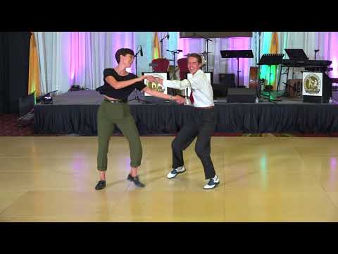 ILHC 2018 - Advanced Lindy Hop Draw Finals - Viktor Edlund & Claudia Fonte