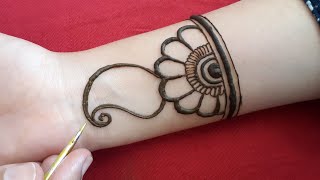 Easy Mehndi Design 2018 Front Hand Yolanda S