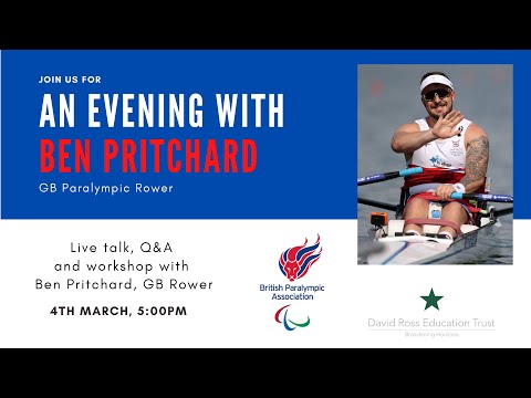 DRET Sport Live with Para-Rower Ben Pritchard