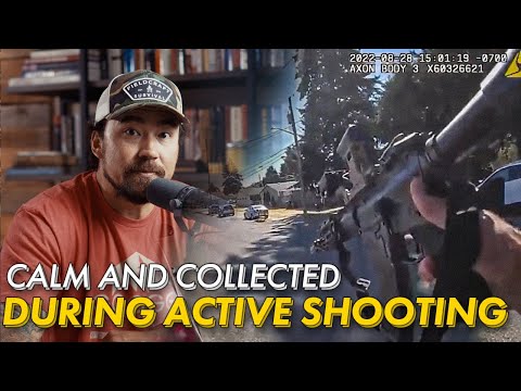 Officer downs active shooter from 183 yards