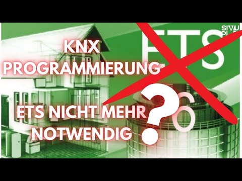 ETS is no longer needed!? Is KNX programming possible without ETS? ETS5, ETS6