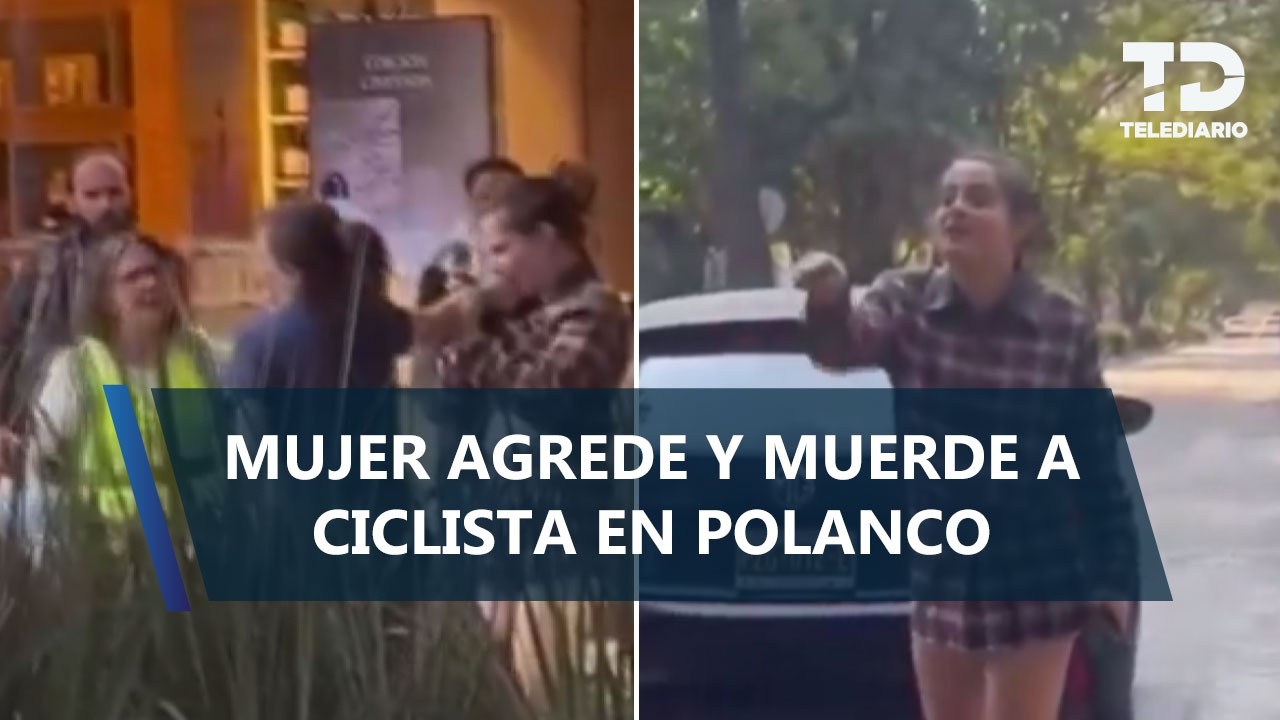 'Lady Naucalpan': Mujer muerde y agrede a ciclista; dijo ser nieta del presidente municipal