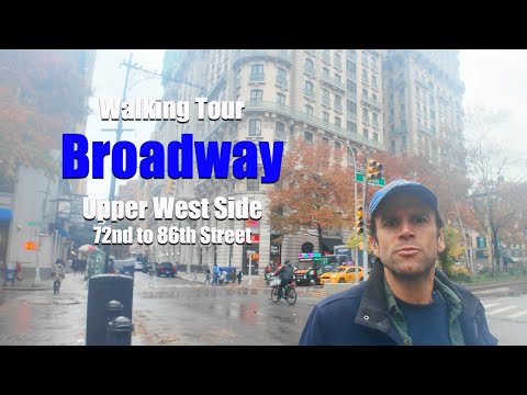 Walking Broadway in the Upper West Side: From 72nd to 86th Street