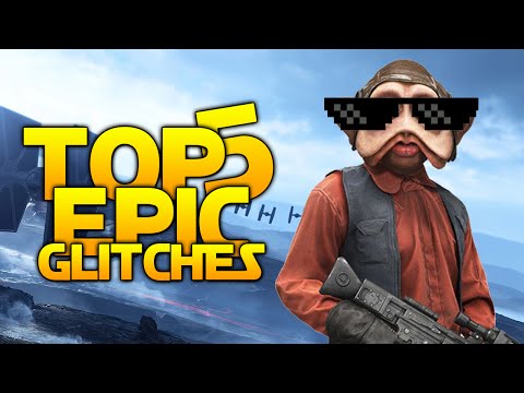 Star Wars Battlefront: TOP 5 EPIC GLITCHES - Unlimited Torpedos, Inbred Vader & More!