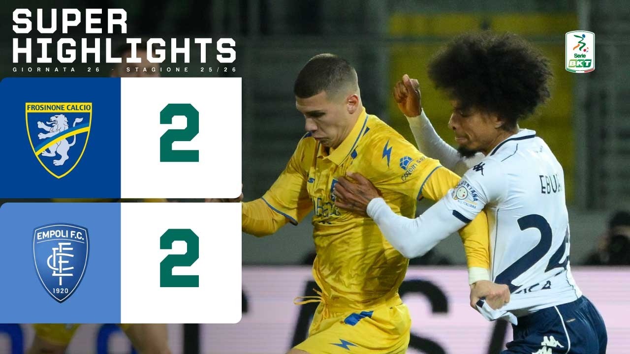 Frosinone vs Empoli Highlights