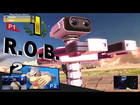 PURE Smash #40 WR2 - KiraFlax (ROB) vs. YMCA (Donkey Kong)