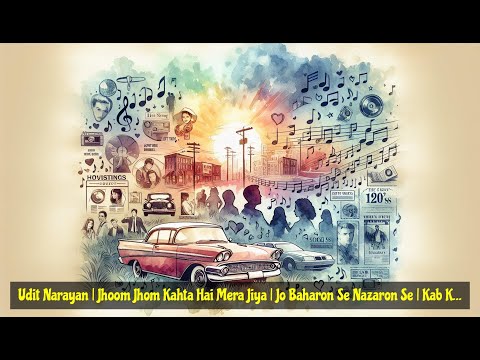 Udit Narayan | Jhoom Jhom Kahta Hai Mera Jiya | Jo Baharon Se Nazaron Se | Kab Ke Bichhade