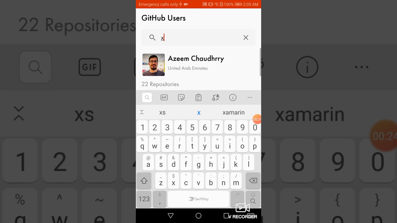 Github Users API Android App