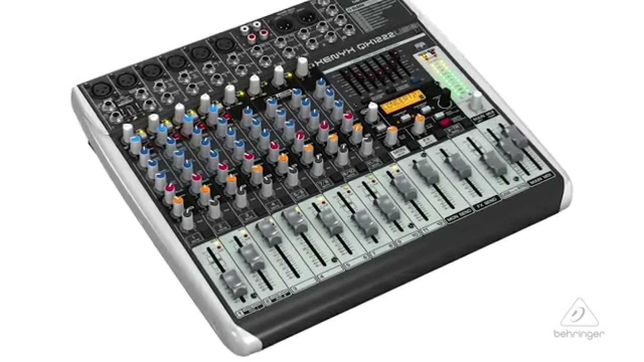Behringer XENYX QX1222USB mixer