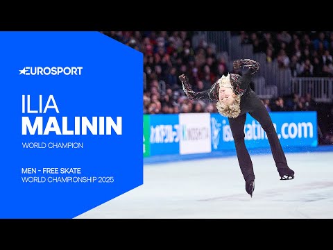 Ilia Malinin (USA) | Men FS | 2025 ISU World Figure Skating Championships |  A világbajnok kűrje
