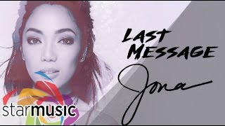 Last Message - Jona (Lyrics)
