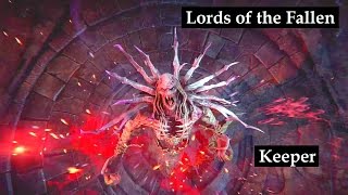 Keeper boss fight. Ancient Labyrinth DLC. Lords of the Fallen DLC