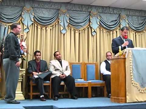 Peter Aleman the Third tag team preaching with Robert Mendez