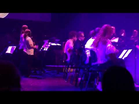 William spelar flöjt på Kulturskolans 70-årsjubileum