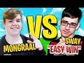 FaZe Mongraal Challenged by FaZe Sway to 1v1 on Fortnite