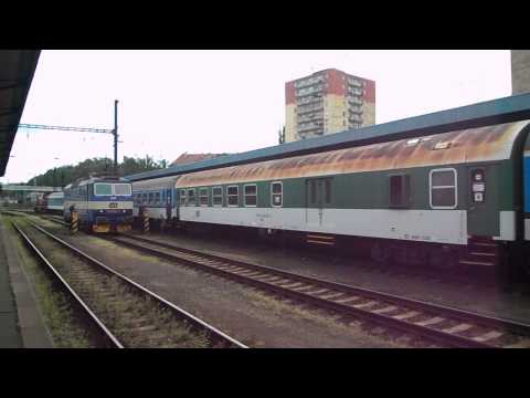 Přistavení soupravy vlaku Os 7027 - Cheb, 15. 6. 2013