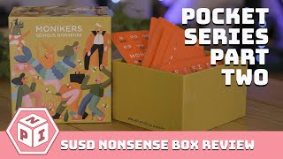 The Shut Up & Sit Down Nonsense Box Review | Pocket Board Games Series - Part Two