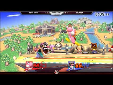 VS Weekly 2/11/15 - Winners R2 - Snorely (Wario) vs. Prof Oats (Yoshi) - Smash 4