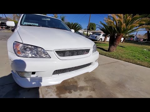 01-05 Lexus IS300 MEGAN LOWERING SPRING INSTALL