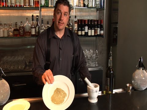 How to Make Cocktail Dusts - Raising the Bar with Jamie Boudreau - Small Screen