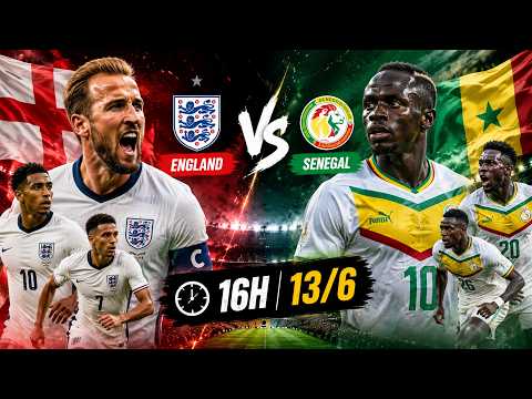 🔴 England vs Senegal | Full match|  The International Clash That Shocked Fans