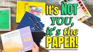 HOW to choose the RIGHT watercolor paper!