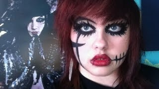 Andy Biersack/Sixx Makeup Tutorial/Transformation