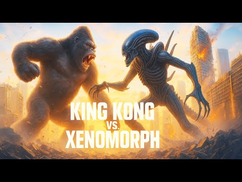King Kong vs. XENOMORPH: The Final Battle | Full Action Movie (4K)