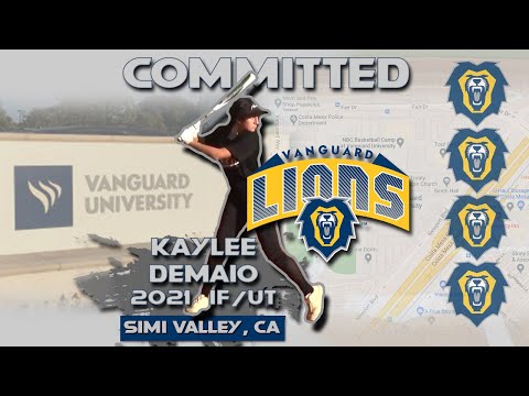 2021 Kaylee DeMaio Committed to Vanguard University