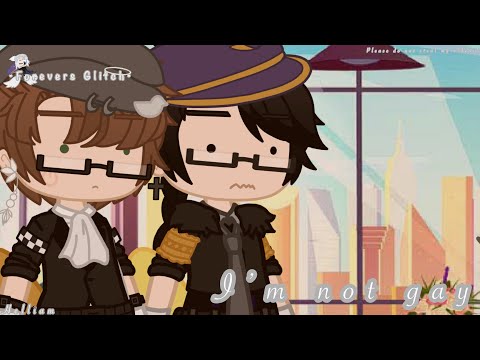 •I’m not gay || Helliam + Oliver x ??? || Gay || Gacha club•