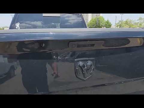 2019 Ram 1500 Classic Warlock 4x4 Crew Cab 5'7" Box in Black for sale at Kitchener Chrysler Dodge Jeep Ram in Kitchener, ON