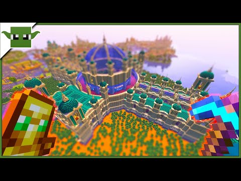 INSANE! Building the Biggest Library in Minecraft + Free Schematics