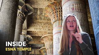 Egypt's MOST Colorful Temple: The Beautiful Columns of Esna