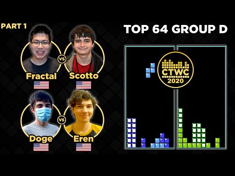 2020 CTWC - TETRIS Group D - Pt. 1 (see description for format)