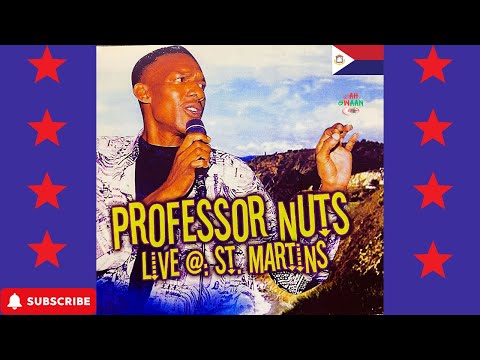 *Professor Nuts* takes the stage LIVE from the beautiful island of St. Martin! 🎤✨