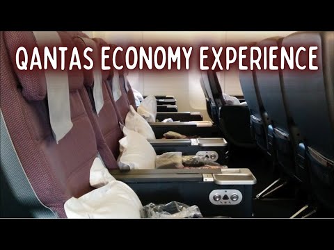 Qantas A380 Economy Experience | Review Qantas A380 from Sydney to LAX