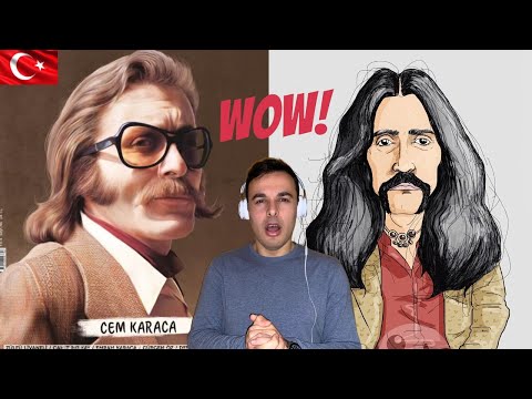 Italian Reaction To 🇹🇷 Cem Karaca - Barış Manço "Uzun İnce Bir Yoldayım" | Nostalji |
