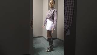 HOW TO WEAR A MINI SKIRT WITH TIGHTS! #ootd #fashion