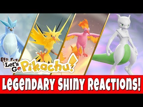 Cattura tutti i leggendari cromatici in Pokémon Let's Go Pikachu! Mewtwo, Articuno, Moltres e Zap...