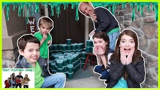 Slime Pranks - Ding Dong Dash🚪  / That YouTub3 Family