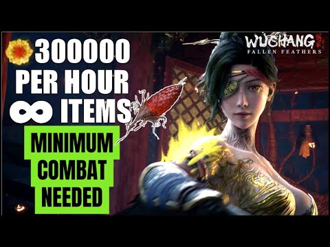 Insane XP Farm Right After Chapter 1 [Over 300000 Red Mercury per Hour] - Wuchang: Fallen Feathers