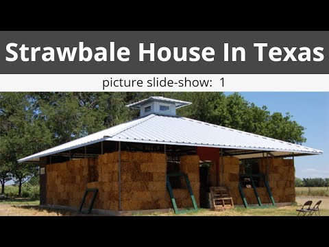Building a Small Straw Bale House: Slideshow - PART ONE