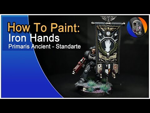 How to Paint: Primaris Ancient - Iron Hands - Warhammer 40k - Quayjin