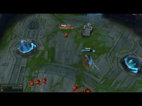 Lee Sin vs Tryndamere 1vs1