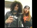 Slash Axl Rose Vintage 1991 RIP Magazine Ad VHS