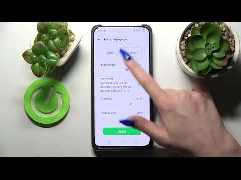How to Change Font Style on OPPO Reno 10X Zoom - Set Up Font Style
