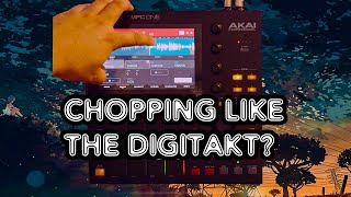 Video thumbnail for A Strange But Creative Way to Chop/Arrange Samples on the Akai MPC One/Live II by chrisgalactic