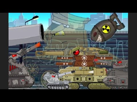 Attack on America - cartoon about tanks