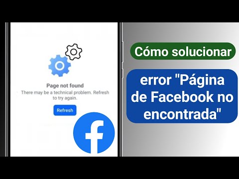 Solución de problemas de Facebook.Puede haber un problema técnico.Actualizar para volvera intentarlo