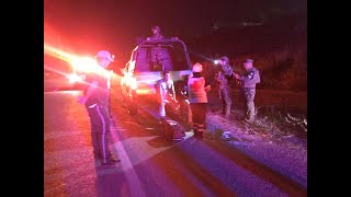 Pareja es derribada de su motocicleta en Altamira